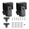 Heavy Duty Swing Set Brackets Kit with 2 A-Frame Brackets