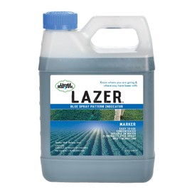 Liquid Harvest Lazer Blue - 32 Ounces - Concentrated Spray Pattern Indicator - Perfect Weed/ Fertilizer Marking Dye, Turf Mark and Blue Herbicide Marker