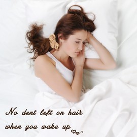 Lolalet Ligas para Cabello [6 piezas], Hair Scrunchies de Moda Estilo Clásico para Mujeres Coleteros Elásticos Suaves para Todo Tipo de Pelo Grueso Fino Rizado -Estilo E