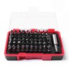 Protorq High Qualiy Security Bit Set, 61-Piece, S2 Steel, Temper