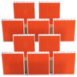 WINYES FY-FDC1011A Air Filter FY-FDD1011AC Ventilation Fan Replacement Air Filter for Gas Pipe Fan (FY-08PS8D, PS8VD, FY-08PS9D, FY-CL08PS9D) 10 Pack