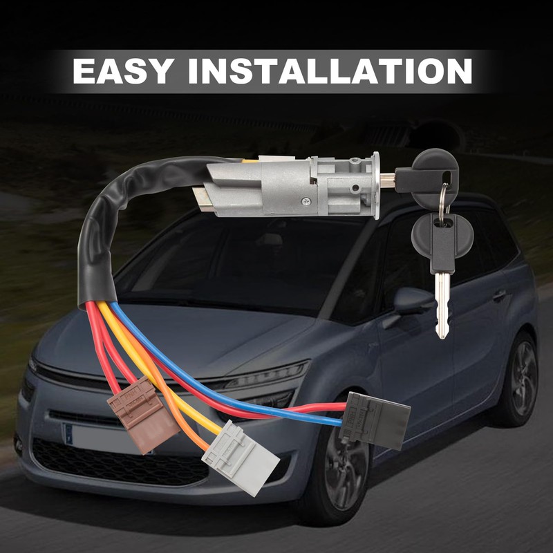 Attisfiera Door Locks Neiman Door Lock, Fuel Cap for Jumpy