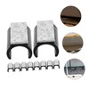 Gadpiparty 10pcs Silent U-Shaped Felt Pads for Furniture Non Slip