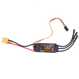 ESC Brushless, 40a Brushless ESC Speed Controller BEC Output for RC FPV Airplane Helicopter Drone
