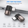 MOGOOD 90 Degree USB C Male to USB C Female