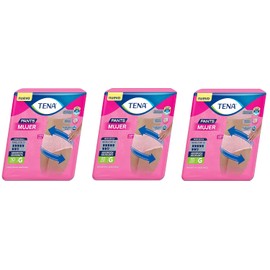 Tena Pants Mujer; Ropa Interior Desechable para Incontinencia, Talla Grande; Tena; 10 Piezas (3-Grande)