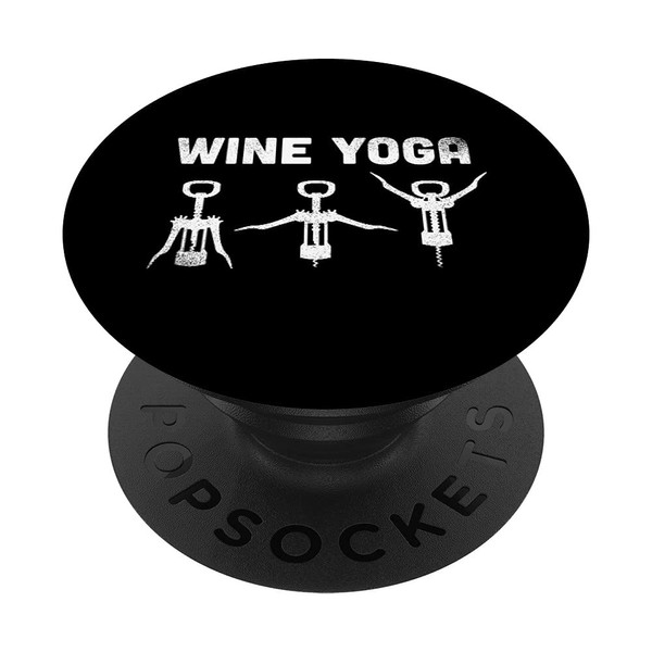 Wine Yoga Funny Wine Bottle Openers Yoga and Wine Lover