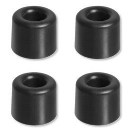 4 x door stopper, furniture buffer, conical plastic (diameter 30 mm)