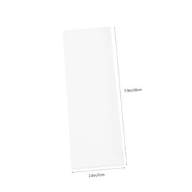 TOVINANNA 200pcs Non-woven Waxing Strips Body Hair Removal Strips Face Bikini Safe Thin but Firm Cuttable No Wax Included