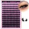 ALICE Lash Clusters Wispy Volume Eyelash Clusters with 2 Spikes
