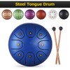 5.5 Inch Mini 8-Tone Steel Tongue Drum C Key Percussion