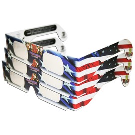 Rainbow Diffraction Glasses- Patriotic Flag Theme 3 Pairs