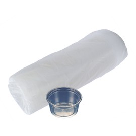 Squirrel Pack Clean Cup Round 120 BL Phone Pack of 100 Clear 158ml papt392 