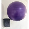 Wall Mounted Stainless Steel Exercise Ball Holder, Sturdy Yoga Ball
