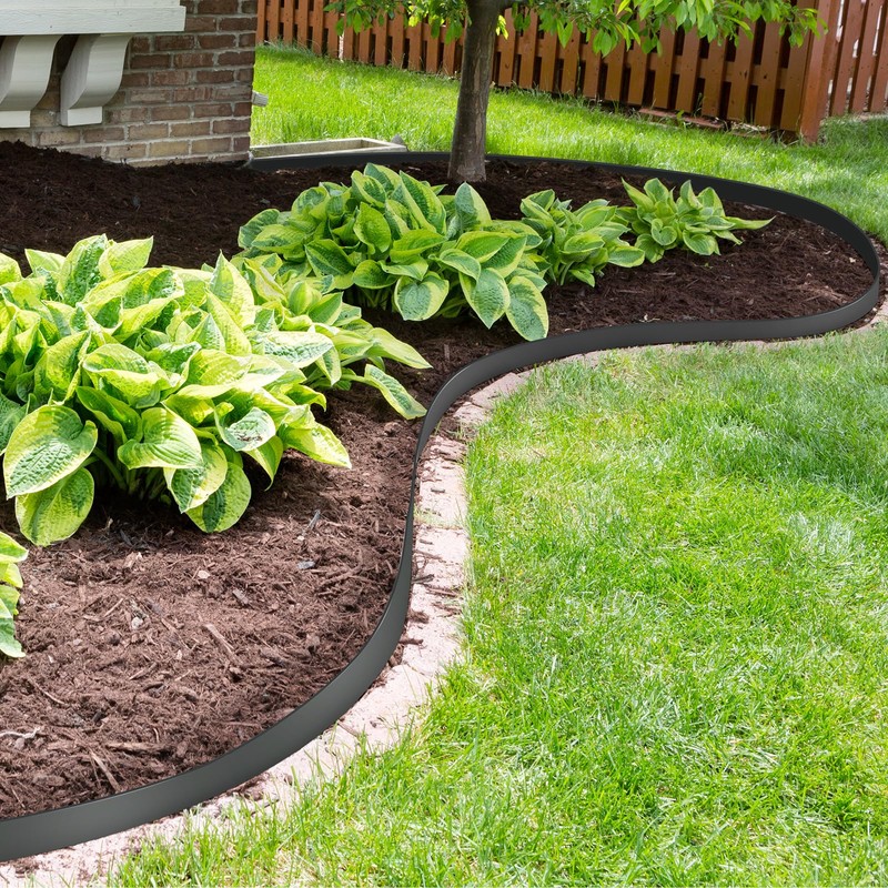 Velway Landscape Edging Kit 40 FT, No Dig Garden Edging