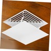 COHEALI 2pcs Air Conditioner Windshield Deflector Square Ceiling Vent Cover