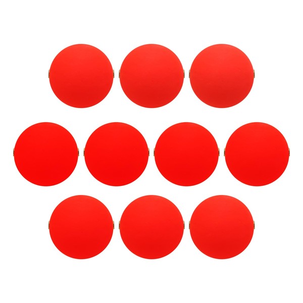 PATIKIL Fishing Bobbers Floats 1.1 Inch Dia, 10 Pack Fishing