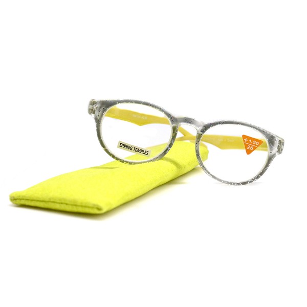 Grace, Premium Reading Glasses High End Readers +1.25 +1.50 +1.75
