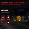 WEZEMLIGHT Driving Fog Lights Replacement For Honda Civic 1999 2000
