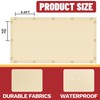ShadeMart 2' x 10' Orange 90% Shade Cloth, Waterproof Custom