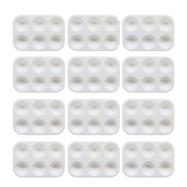 Bandeja De Pintura De 20 Piezas para Pintar Placa De Mezcla De Pintura Paletas De para Pintar Suministros De Mezcla De Acuarela Soporte De Pintura De Arte