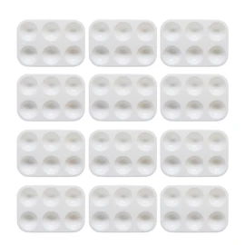 Bandeja De Pintura De 20 Piezas para Pintar Placa De Mezcla De Pintura Paletas De para Pintar Suministros De Mezcla De Acuarela Soporte De Pintura De Arte
