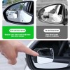 NoBrand 2 PCS Car Blind Spot Mirrors, Frameless HD Glass