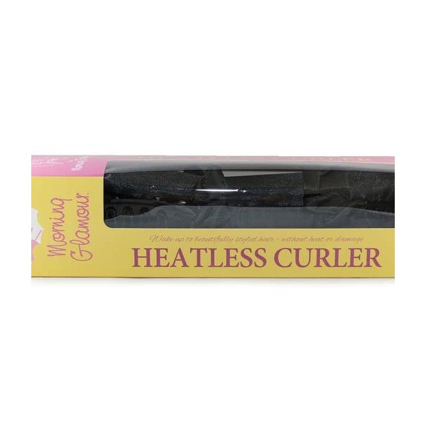 Satin Heatless Curler Set (multiple color options available) (Black)