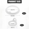 XIHIRCD 4pcs Gasket Replacement for Takeya Actives, Silicone Sealing Ring