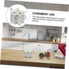 CIYODO European Style Seasoning Jar Lid Kitchen Spice Canister for