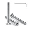 Tunejoy Countersunk Screws M4 x 40 mm Stainless Steel A2
