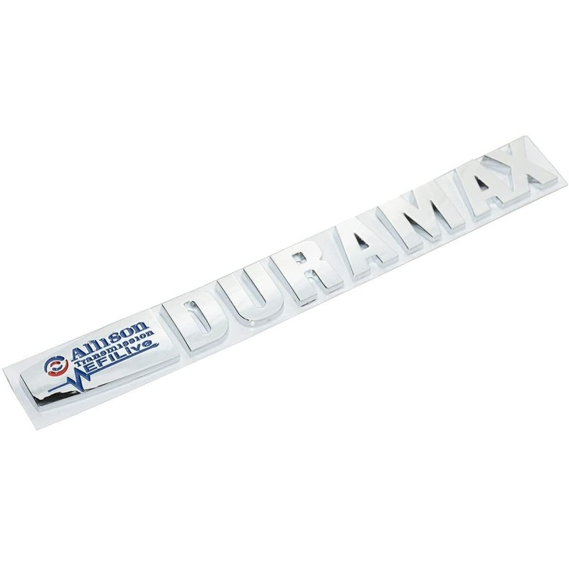 2X Allison Efi Live Duramax Emblems 3D Badge Nameplate Replacement