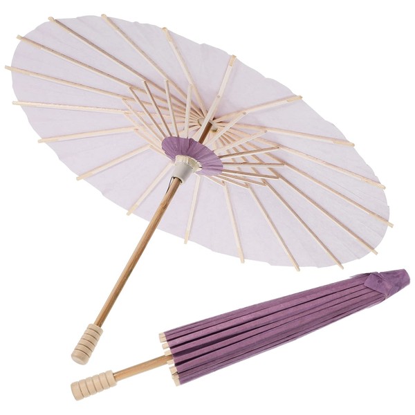 ledmomo Mini Paper Umbrella, Japanese Umbrella, 11.8 inches (30 cm),