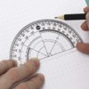 Fashion Stationery Math Set Secondary School Protractor Maths Sets Kids
