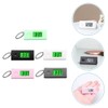 Mikikit Keychain Digital Watch, 5pcs Keychain Watch Outdoor Luminous Digital