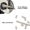 Loriusy Stainless Cable Cutter, 5/32" Steel Wire Cutter, Rope Cutter,