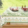 Yinhua Green Table Cloth Rectangle Table 60 X 84 Inch,