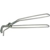 Shradha Trading Stainless Steel Wire Tongs, Kitchen Aid Tongs, Silver,