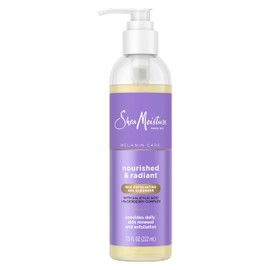 SheaMoisture Radiance BHA Exfoliating Gel Cleanser Nourished & Radiant Daily Skin Renewal Enhanced Brightness & Tone 7.5 fl oz