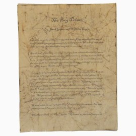 The Frog Prince - Hand Antiqued First Page Reproduction