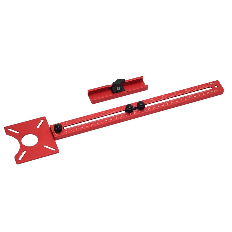 4 in 1 Router Milling Groove Bracket, Aluminum Alloy Router