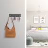 VIRFIN Key Holder for Wall with 2 Self-Adhesive Tapes, No