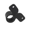 [100-Pack] PROCURU 1/2-Inch Plastic Suspension Hy-Ear Pipe Clamp, Mickey Mouse