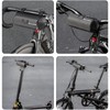 Ayicheyl Bicycle Handlebar Bag, Handlebar Bag with Shoulder Strap, Handlebar