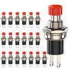 DIYhz Momentary Push Button Switch, 1A 250VAC SPST Mini Pushbutton