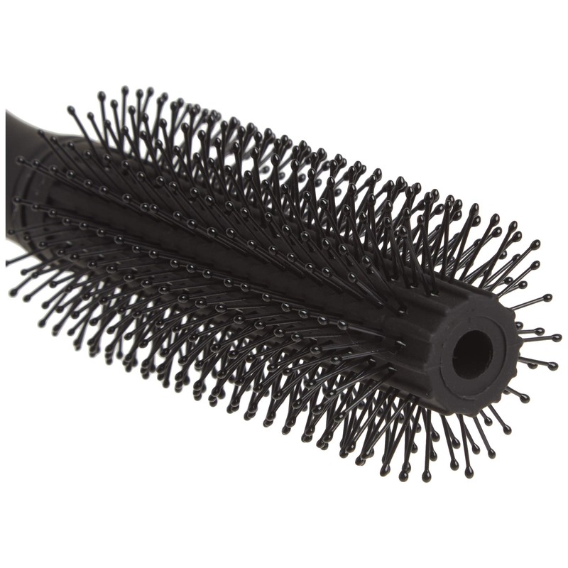 Diane Charcoal Soft Touch Handle Collection Round Brush, 1 Count