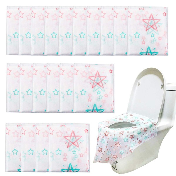 Homgaty Paquete de 20 fundas para asiento de orinal, extragrandes,