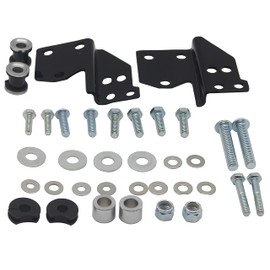 YHMOTO Detachable Motorcycle Front Docking Hardware Kit Detachable Compatible with Harley Touring Road King Street Road Electra Glide 1997-2008