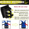 MKBKLLJY 3PCS Momentary Polarity Reverse Switch Waterproof DC 20A 12V