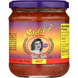 Sadie's of New Mexico Salsa, Hot 16 Oz (Pack of 3)